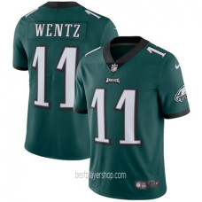 Carson Wentz Philadelphia Eagles Youth Authentic Midnight Team Color Green Jersey Bestplayer
